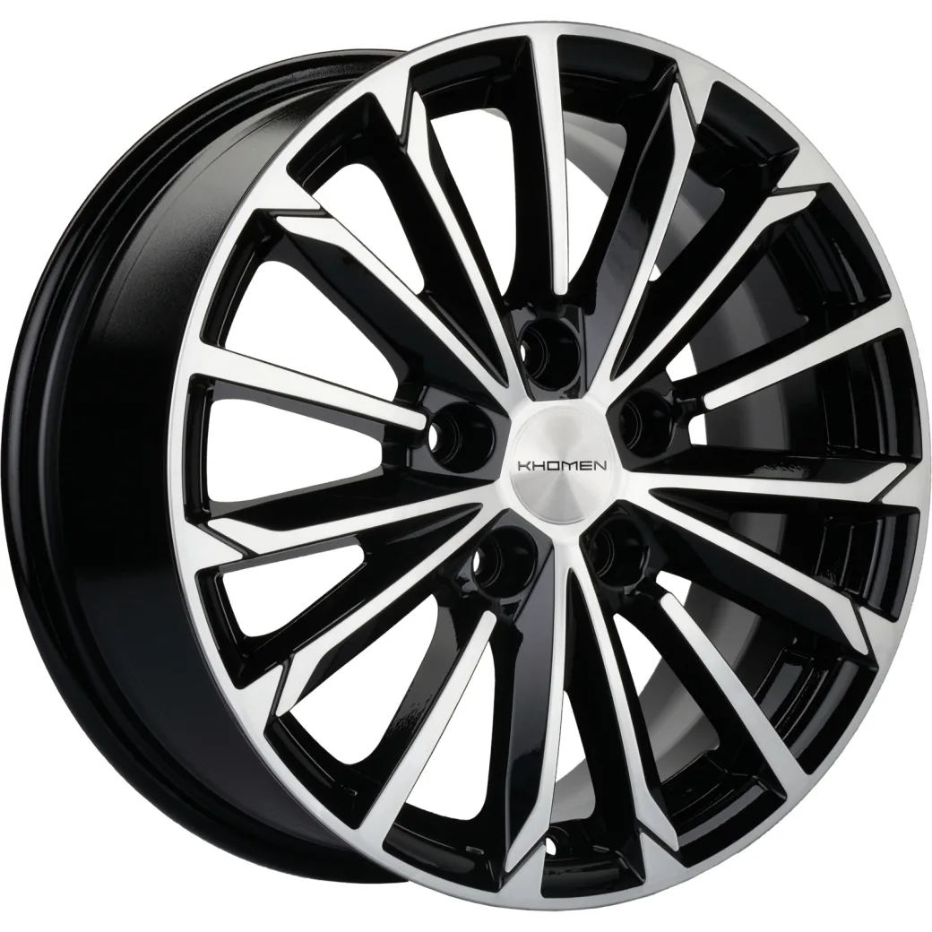 Khomen Wheels 6,5x16/5x108 ET43 D65,1 KHW1611 (Evolute i-Pro) Black-FP