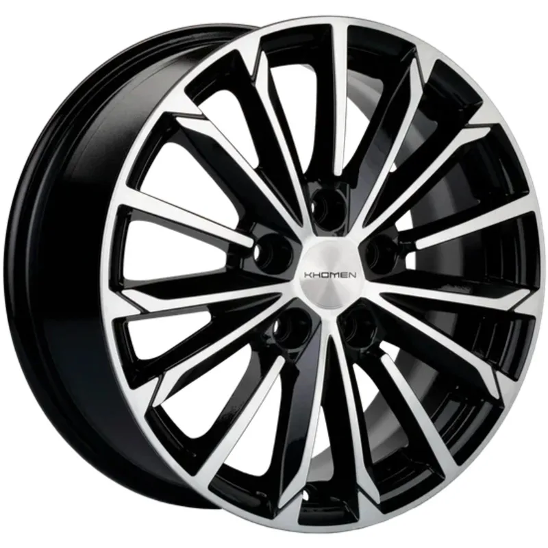 Khomen Wheels 6,5x16/5x108 ET45 D60,1 KHW1611 (Chery Tiggo 3/Tiggo 3 Pro) Black-FP