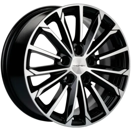 Khomen Wheels 6,5x16/5x108 ET45 D60,1 KHW1611 (Chery Tiggo 3/Tiggo 3 Pro) Black-FP