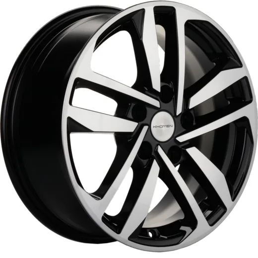 Khomen Wheels 6,5x16/5x112 ET46 D57,1 KHW1612 (Octavia A7) Black-FP