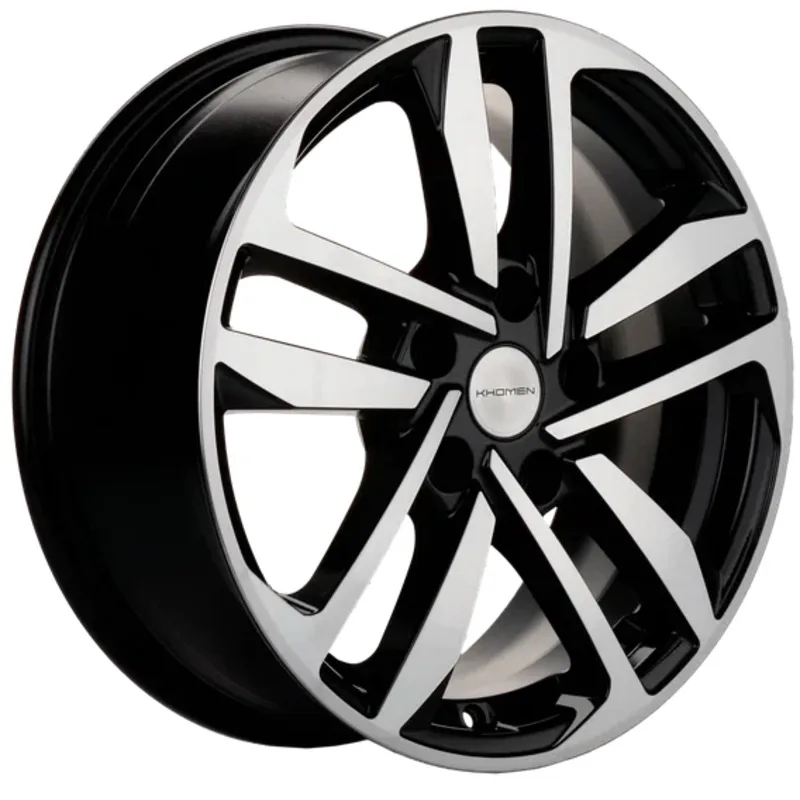Khomen Wheels 6,5x16/5x108 ET45 D60,1 KHW1612 (Chery Tiggo 3/Tiggo 3 Pro) Black-FP