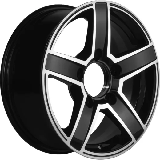 Khomen Wheels 6,5x16/5x139,7 ET40 D98,5 KHW1614 (Niva 4x4) Black-FP