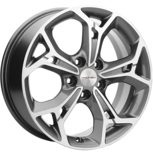 Khomen Wheels 7x17/5x114,3 ET50 D67,1 KHW1702 (CX-5/Seltos/Optima) Gray-FP