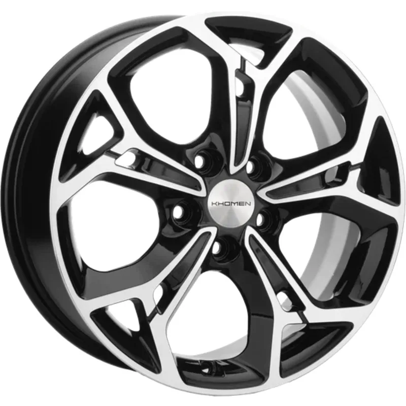 Khomen Wheels 7x17/5x114,3 ET48 D56,1 KHW1702 (Forester) Black-FP