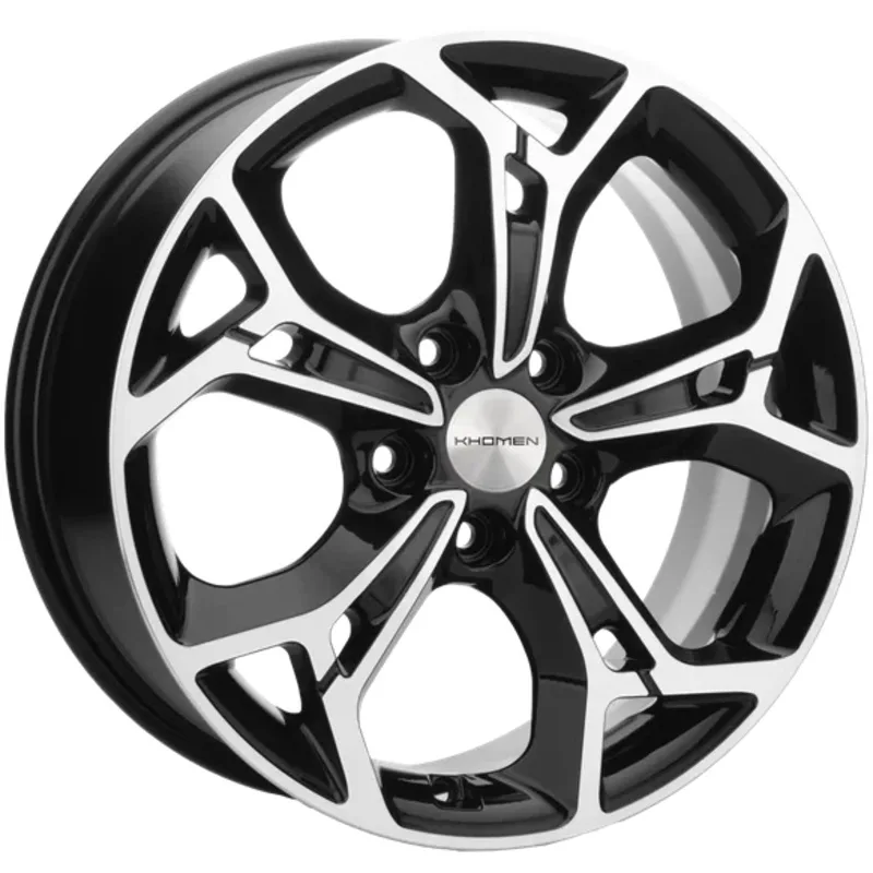 Khomen Wheels 7x17/5x114,3 ET37 D66,5 KHW1702 (Jolion) Black-FP