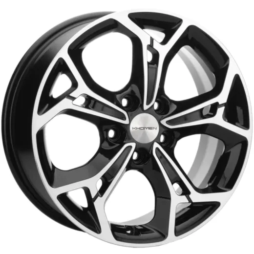 Khomen Wheels 7x17/5x114,3 ET37 D66,5 KHW1702 (Jolion) Black-FP