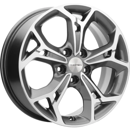 Khomen Wheels 7x17/5x114,3 ET37 D66,5 KHW1702 (Jolion) Gray-FP