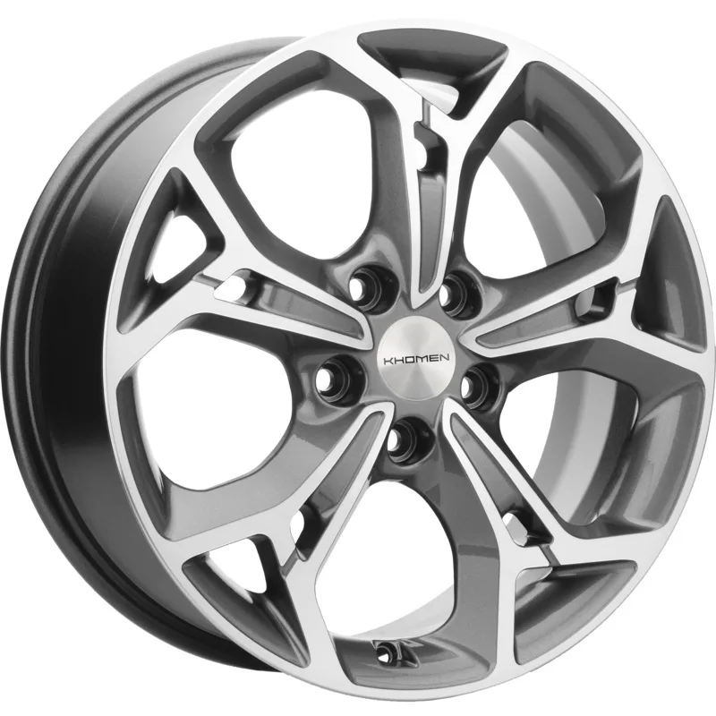 Khomen Wheels 7x17/5x114,3 ET48 D67,1 KHW1702 (Kia K5) Gray-FP