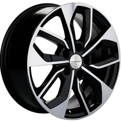 Khomen Wheels 7x17/5x108 ET43 D65,1 KHW1703 (DFM AX 7) Black-FP