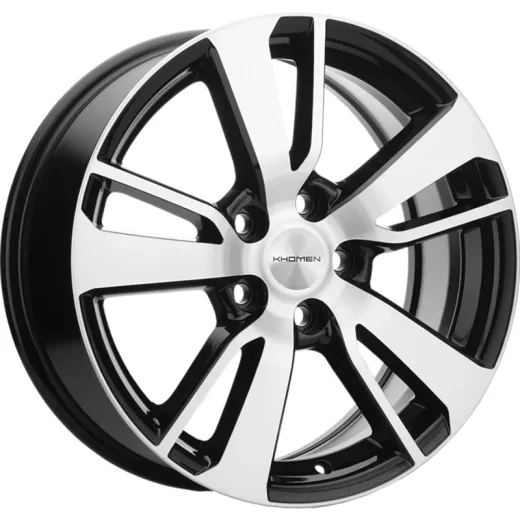 Khomen Wheels 7x17/5x110 ET50 D67,1 KHW1704 (BAIC U5 Plus) Black-FP