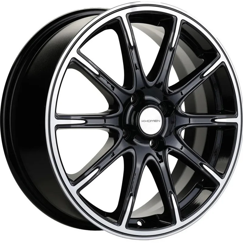 Khomen Wheels 6,5x17/4x98 ET38 D58,6 KHW1707 (Lada Granta) Black-FP