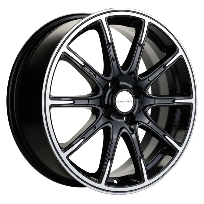 Khomen Wheels 6,5x17/4x100 ET50 D60,1 KHW1707 (Lada Vesta) Black-FP
