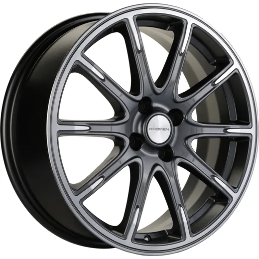Khomen Wheels 6,5x17/4x100 ET50 D60,1 KHW1707 (Lada Vesta) Gray-FP