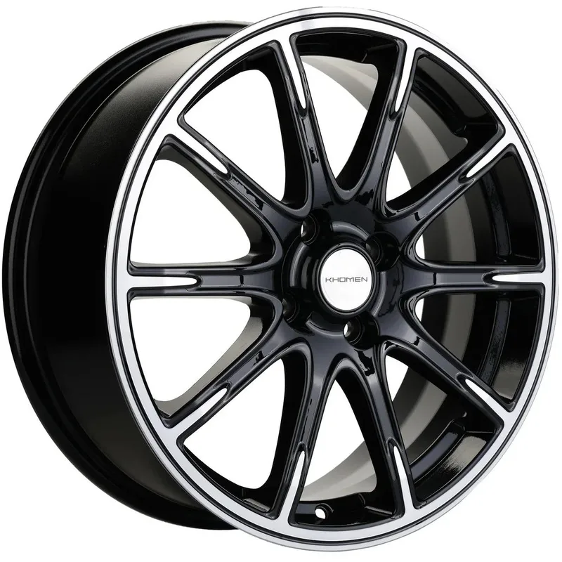 Khomen Wheels 6,5x17/4x100 ET43 D60,1 KHW1707 (Lada Vesta Cross) Black-FP
