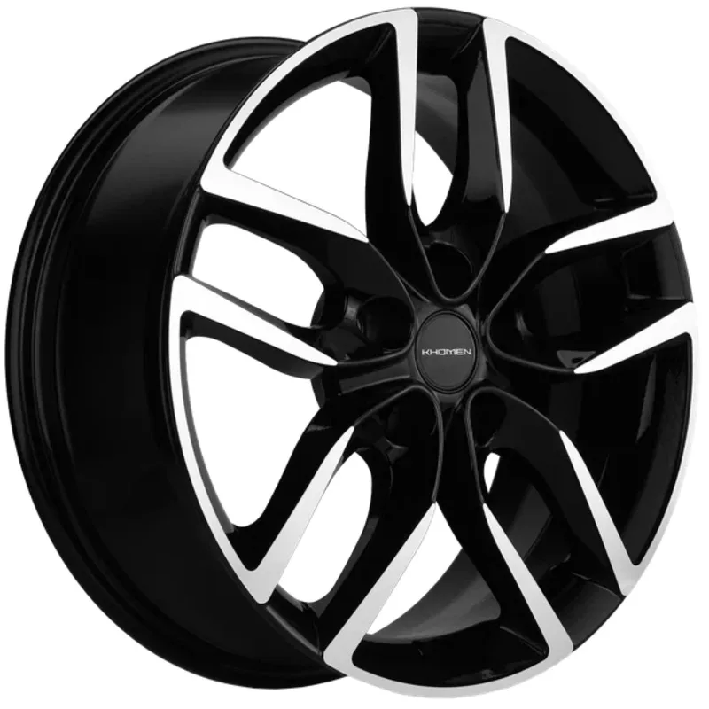 Khomen Wheels 6,5x17/5x108 ET33 D60,1 KHW1708 (Chery Tiggo 7pro) Black-FP