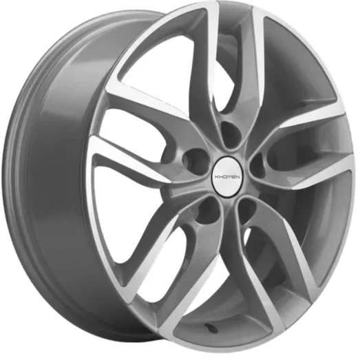Khomen Wheels 6,5x17/5x108 ET33 D60,1 KHW1708 (Chery Tiggo 7pro) F-Silver-FP