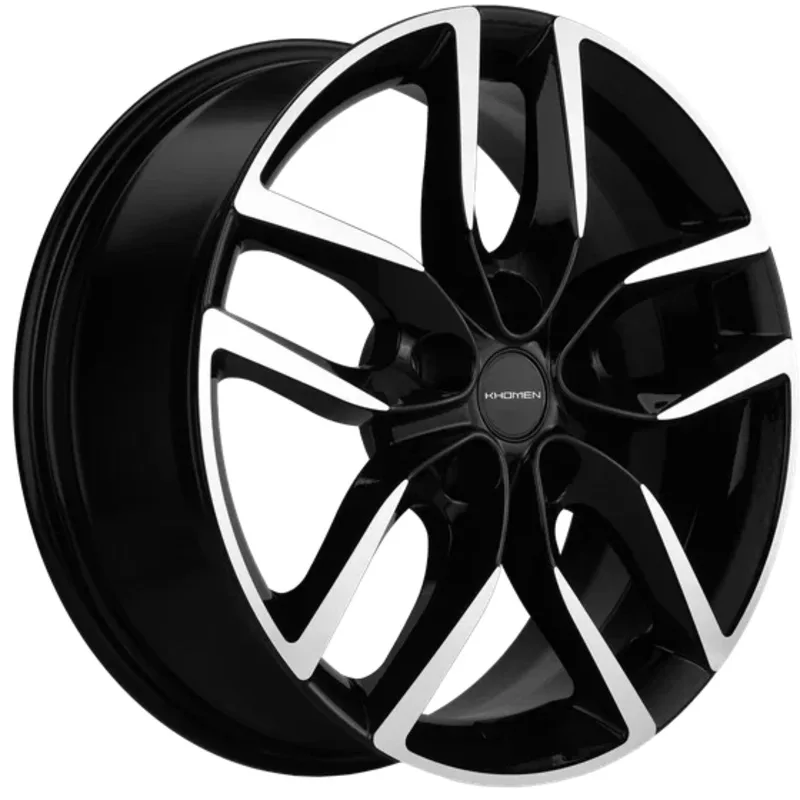 Khomen Wheels 6,5x17/5x108 ET43 D65,1 KHW1708 (Dongfeng AX7/Evolute i-PRO) Black-FP