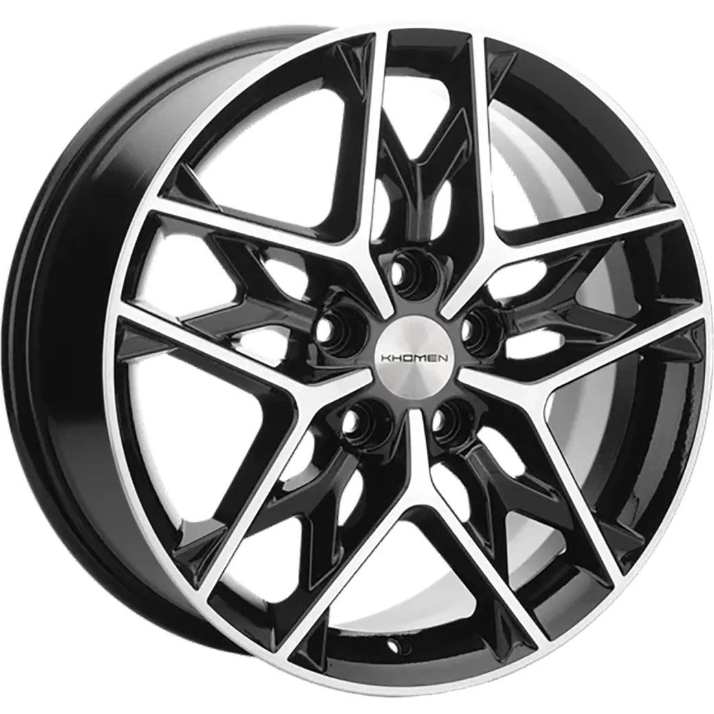 Khomen Wheels 7x17/5x114,3 ET40 D57,1 KHW1709 (Besturn X40) Black-FP