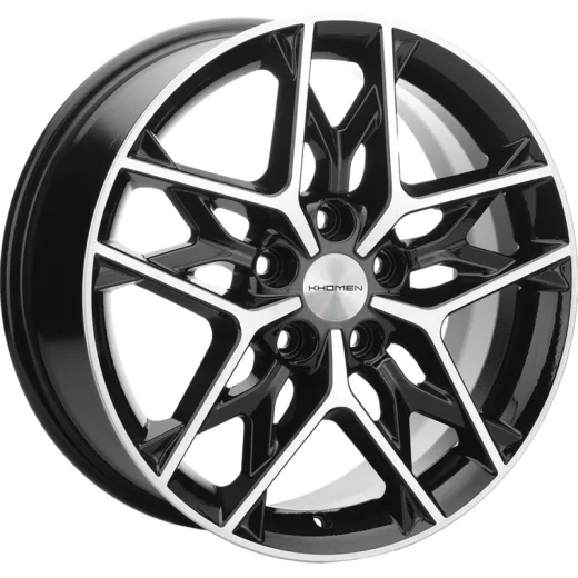 Khomen Wheels 7x17/5x110 ET45 D67,1 KHW1709 (DFM580) Black-FP