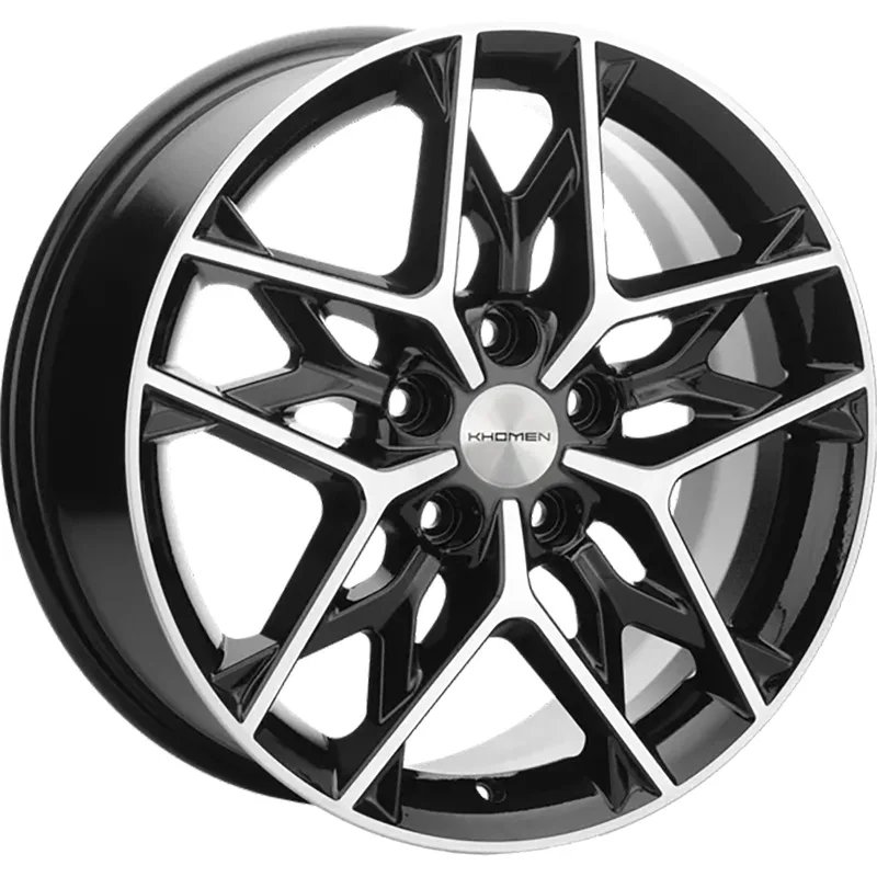 Khomen Wheels 7x17/5x114,3 ET49 D67,1 KHW1709 (Hyundai Elantra) Black-FP