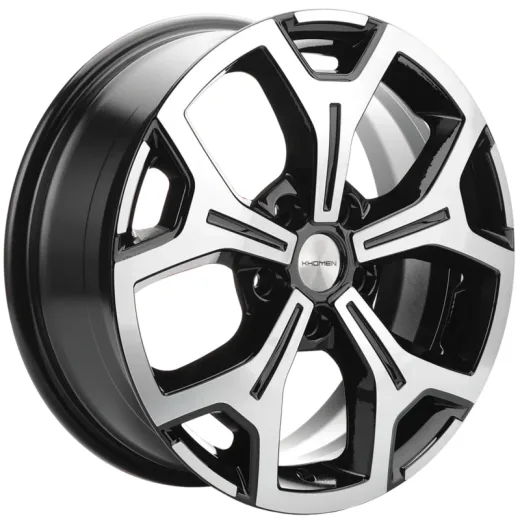 Khomen Wheels 6,5x17/5x112 ET50 D66,6 KHW1710(2) (Mercedes Vito) Black-FP