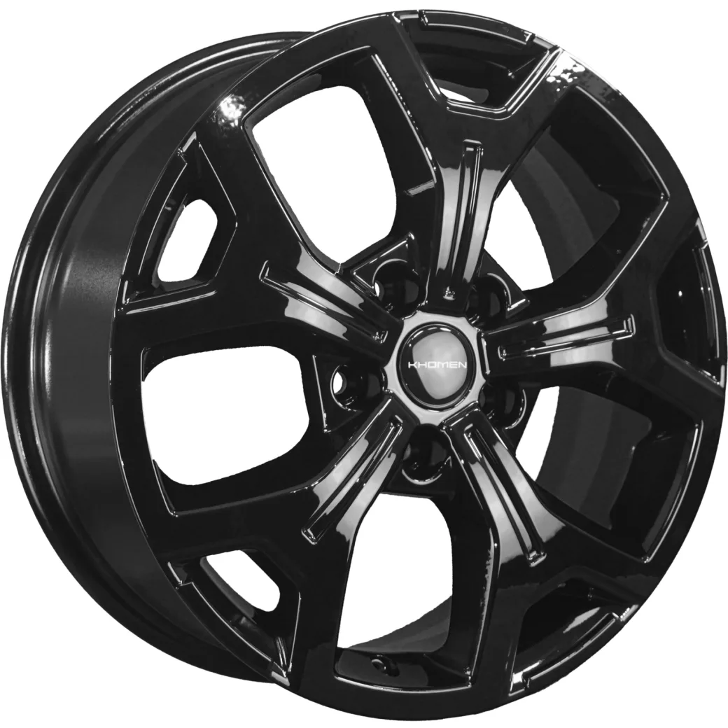 Khomen Wheels 6,5x17/5x120 ET60 D65,1 KHW1710(2) (VW Multivan) Black