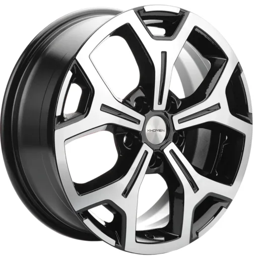 Khomen Wheels 6,5x17/5x120 ET60 D65,1 KHW1710(2) (VW Multivan) Black-FP