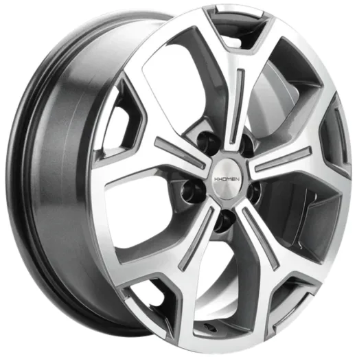 Khomen Wheels 6,5x17/5x120 ET60 D65,1 KHW1710(2) (VW Multivan) Gray-FP
