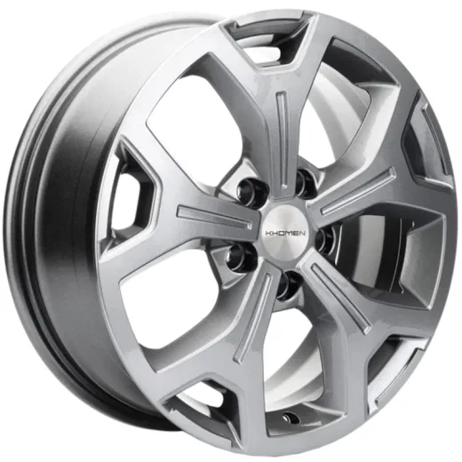 Khomen Wheels 6,5x17/5x108 ET33 D60,1 KHW1710 (Chery Tiggo/Tiggo 7 Pro) Gray