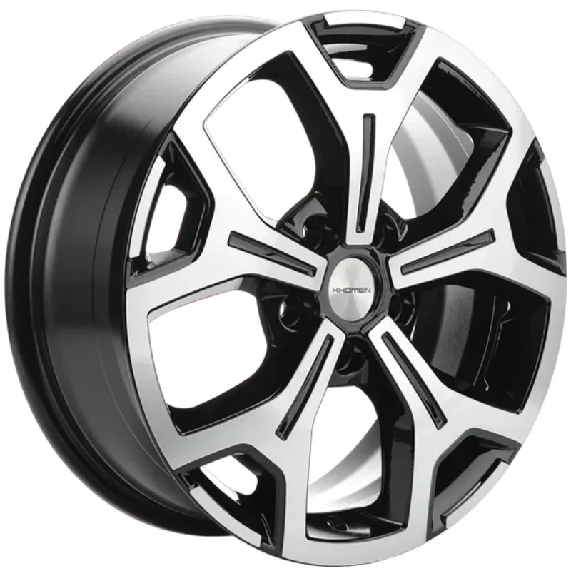 Khomen Wheels 6,5x17/5x108 ET33 D60,1 KHW1710 (Chery Tiggo 7pro) Black-FP