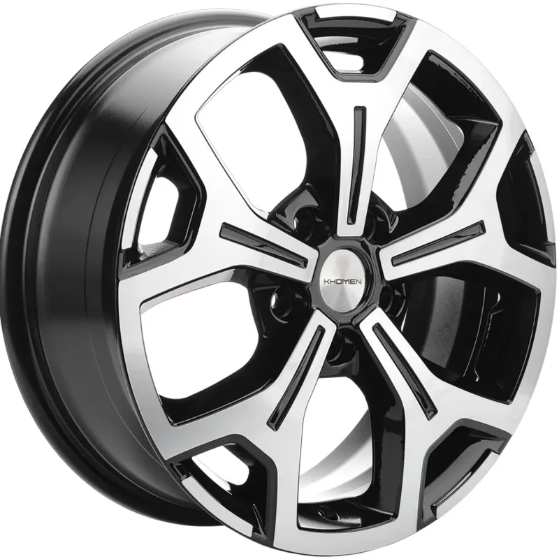 Khomen Wheels 6,5x17/5x114,3 ET45 D54,1 KHW1710 (Coolray) Black-FP