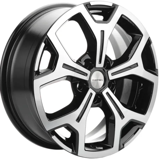 Khomen Wheels 6,5x17/5x114,3 ET45 D54,1 KHW1710 (Coolray) Black-FP