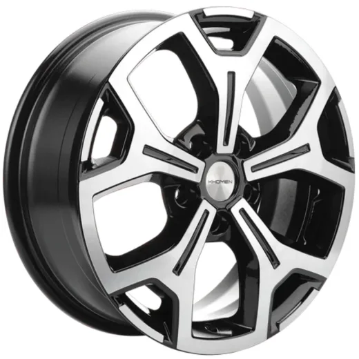 Khomen Wheels 6,5x17/5x114,3 ET40 D64,1 KHW1710 (Haval F7/F7x) Black-FP
