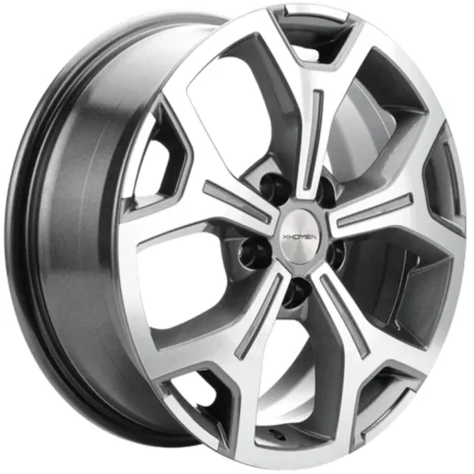Khomen Wheels 6,5x17/5x114,3 ET40 D64,1 KHW1710 (Haval F7/F7x) Gray-FP