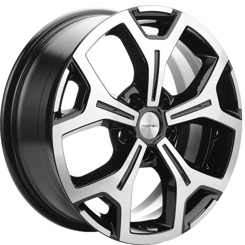 Khomen Wheels 6,5x17/5x114,3 ET37 D66,5 KHW1710 (Jolion) Black-FP
