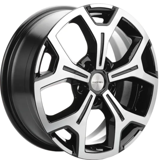 Khomen Wheels 6,5x17/5x114,3 ET37 D66,5 KHW1710 (Jolion) Black-FP