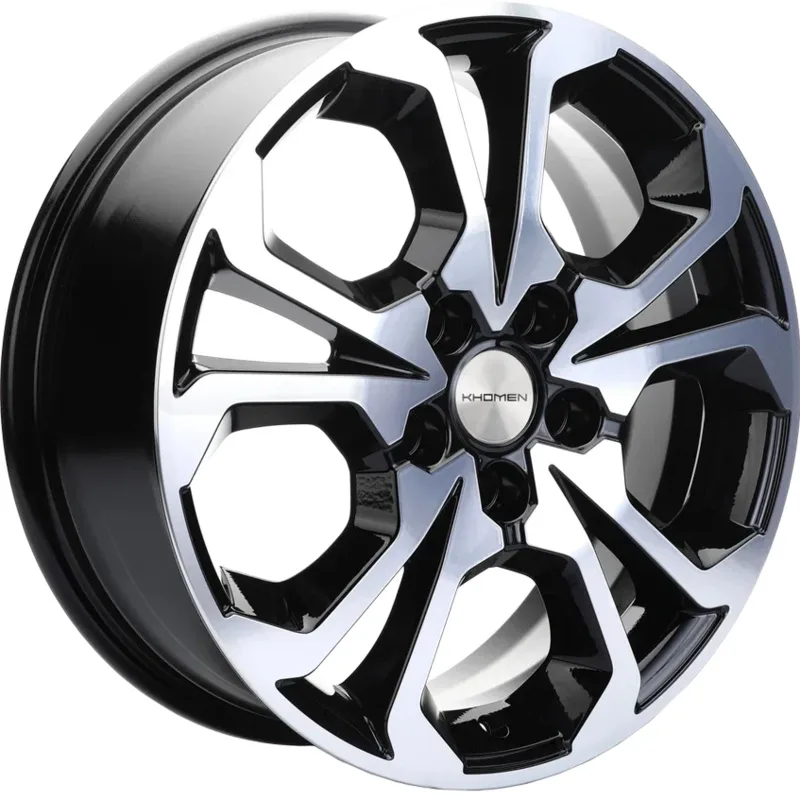 Khomen Wheels 6,5x17/5x108 ET33 D60,1 KHW1711 (Chery/Exeed) Black-FP