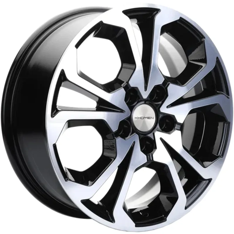 Khomen Wheels 6,5x17/5x108 ET43 D65,1 KHW1711 (DFM AX 7) Black-FP