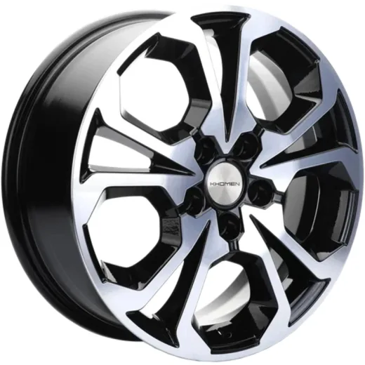 Khomen Wheels 6,5x17/5x108 ET43 D65,1 KHW1711 (DFM AX 7) Black-FP