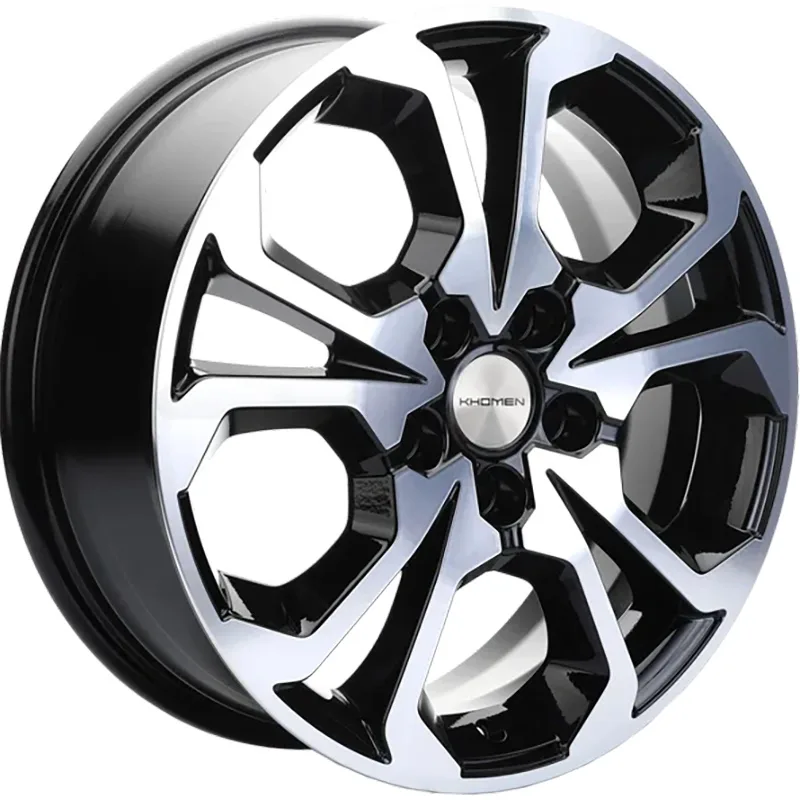 Khomen Wheels 6,5x17/5x114,3 ET37 D66,5 KHW1711 (Jolion) Black-FP