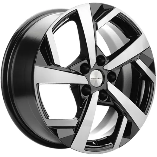 Khomen Wheels 7x17/5x114,3 ET40 D57,1 KHW1712 (Besturn X40) Black-FP