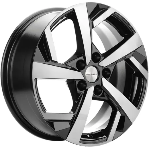 Khomen Wheels 7x17/5x114,3 ET53 D67,1 KHW1712 (Ceed) Black-FP