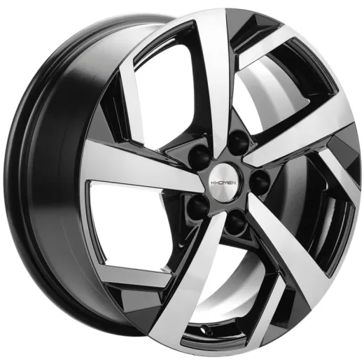 Khomen Wheels 7x17/5x114,3 ET48 D67,1 KHW1712 (Kia K5) Black-FP