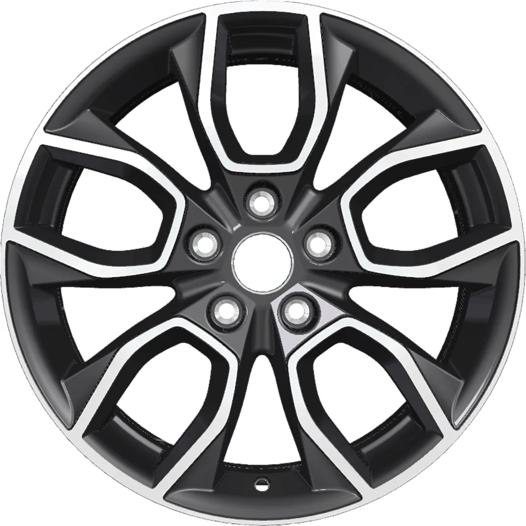 Khomen Wheels 7x17/5x108 ET50 D63,35 KHW1713 (Ford C-Max) Black-FP
