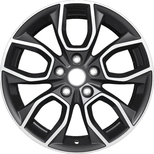 Khomen Wheels 7x17/5x108 ET50 D63,35 KHW1713 (Ford C-Max) Black-FP