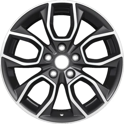 Khomen Wheels 7x17/5x114,3 ET48 D67,1 KHW1713 (Kia K5) Black-FP