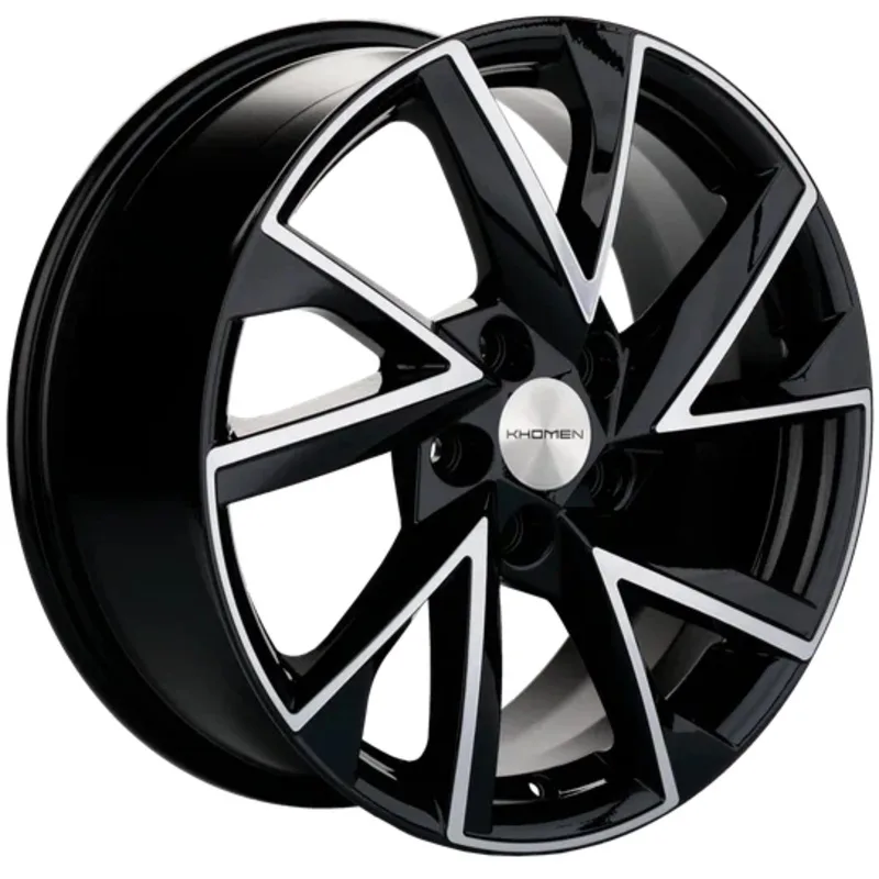 Khomen Wheels 7x17/5x108 ET40 D54,1 KHW1714 (Jac/Москвич 3) Black-FP