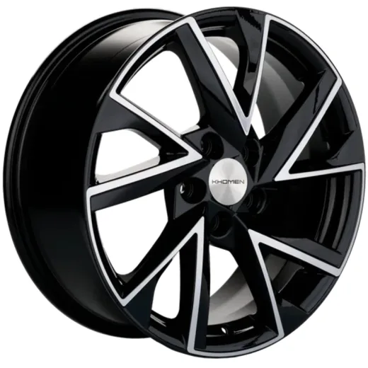 Khomen Wheels 7x17/5x108 ET40 D54,1 KHW1714 (Jac/Москвич 3) Black-FP