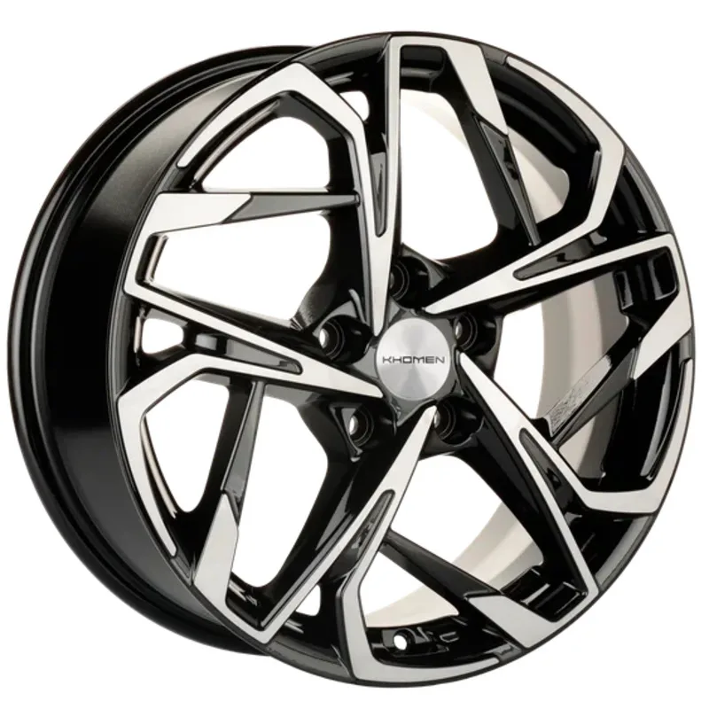 Khomen Wheels 7x17/5x114,3 ET40 D57,1 KHW1716 (Besturn X40) Black-FP