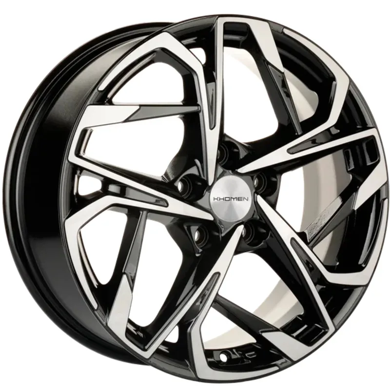Khomen Wheels 7x17/5x108 ET45 D60,1 KHW1716 (Chery Tiggo 3/Tiggo 3 Pro) Black-FP